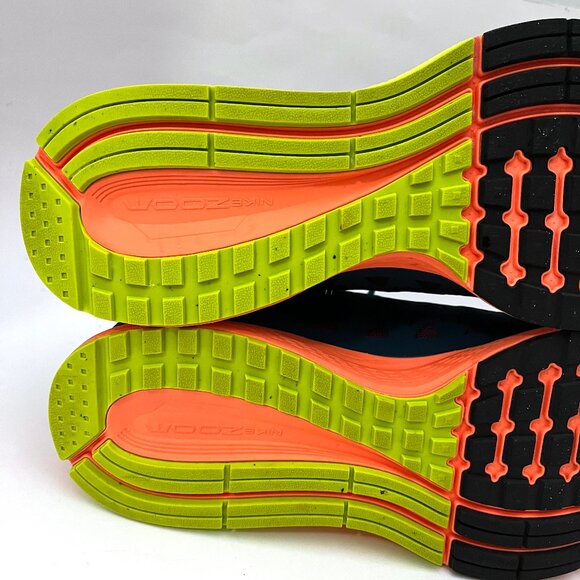 Nike Zoom Pegasus 31 Running Shoes (Blue/Orange) - Picture 13 of 14